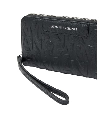 AIX Armani Exchange Cartera Arround negro