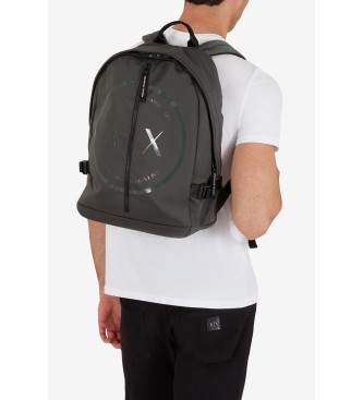 Armani Exchange Mochila Zaino cinzento