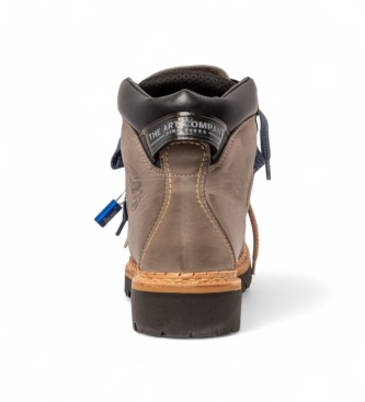Art Leather Ankle Boots 0030 Air Alpine grey