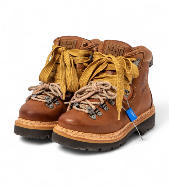 Art Leather Ankle Boots 0030 Air Alpine brown