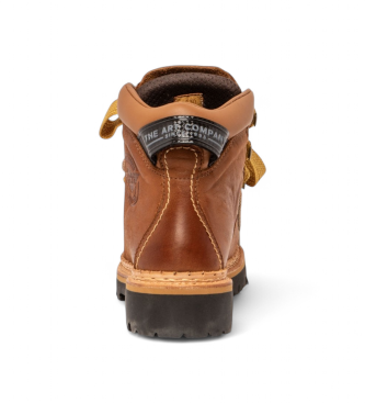 Art Leather Ankle Boots 0030 Air Alpine brown