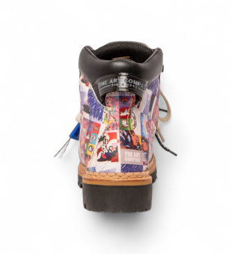 Art Leder-Stiefeletten 0030 Air Alpine mehrfarbig