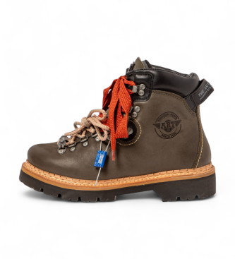 Art Lederstiefeletten 0030 Air Alpine braun