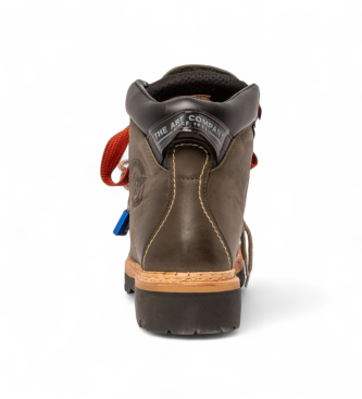Art Lederstiefeletten 0030 Air Alpine braun