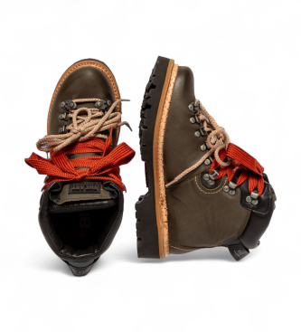 Art Lederstiefeletten 0030 Air Alpine braun