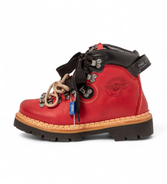 Art Lederstiefeletten 0030 Air Alpenrot