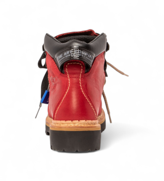 Art Lederstiefeletten 0030 Air Alpenrot
