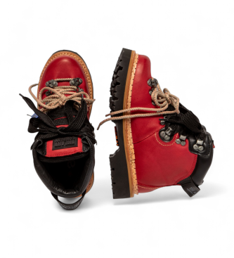 Art Lederstiefeletten 0030 Air Alpenrot