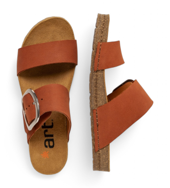 Art Leather sandals 0175 Creta orange