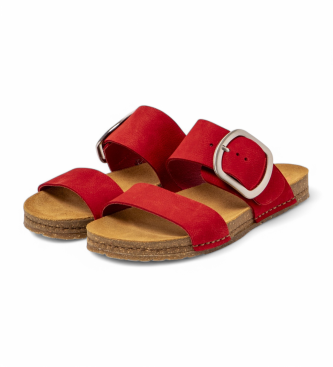 Art Leren sandalen 0175 Creta rood