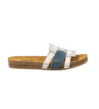 Art Leather Sandals 0259 Crete blue