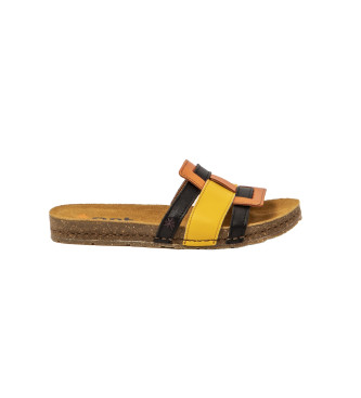 Art Sandales en cuir 0259 Crete yellow