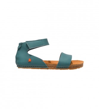 Art Lederen sandalen 0382 Kreta blauw