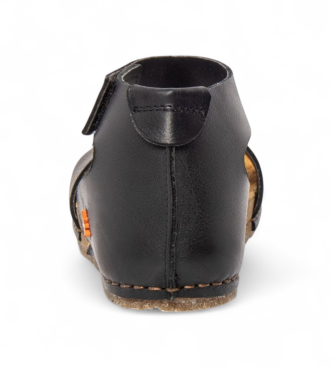 Art Skórzane sandały 0382 Crete czarne