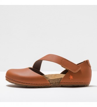 Art Lederen schoenen 0384 bruin Kreta