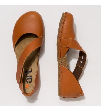 Art Sapatos de couro 0384 Creta castanho