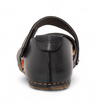 Art Skórzane sandały 0384 Crete czarne