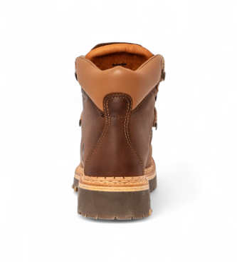 Art Lederstiefeletten 0903 Air Alpine braun