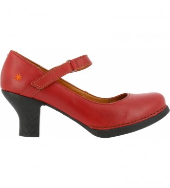 Art Sapatos de couro Harlem 0933 vermelho - Altura do calcanhar: 6 cm