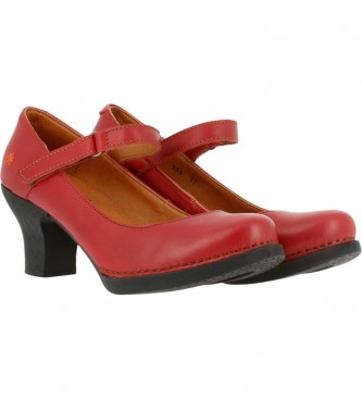 Art Sapatos de couro Harlem 0933 vermelho - Altura do calcanhar: 6 cm