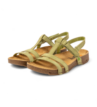 Art Leather Sandals 0946 I Breathe green