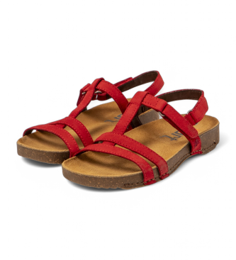 Art Leren sandalen 0946 I Breathe rood