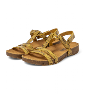 Art Ledersandalen 0946S I Breathe gelb