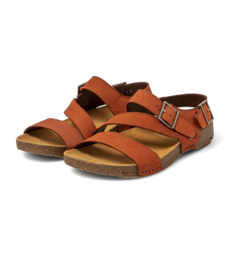 Art Ledersandalen 0999 I Breathe orange