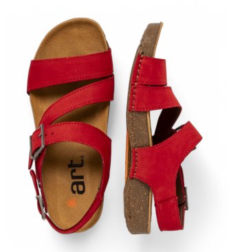 Art Leather sandals 0999 I Breathe red