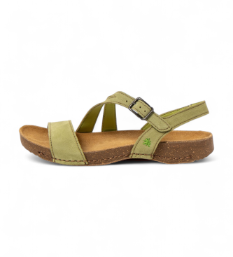 Art Leather sandals 1045 I Breathe green