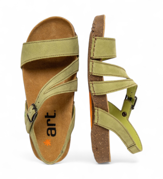 Art Leather sandals 1045 I Breathe green