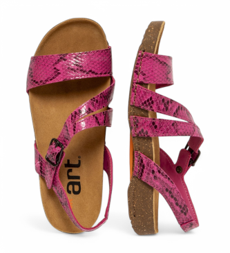 Art 1045S I Breathe sandali in pelle rosa