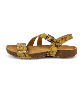 Art Leren sandalen 1045S I Breathe geel