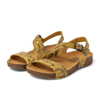 Art Ledersandalen 1045S I Breathe gelb