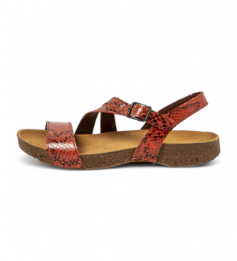 Art Leren sandalen 1045S I Breathe oranje