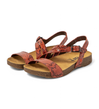 Art Leren sandalen 1045S I Breathe oranje