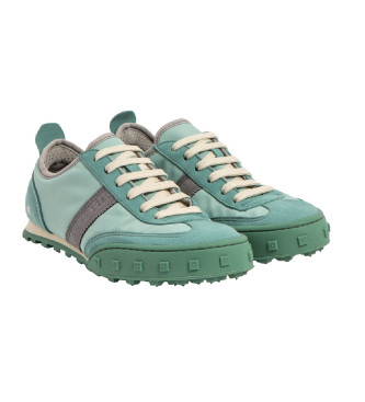 Art Multicoloured leather trainers 1109