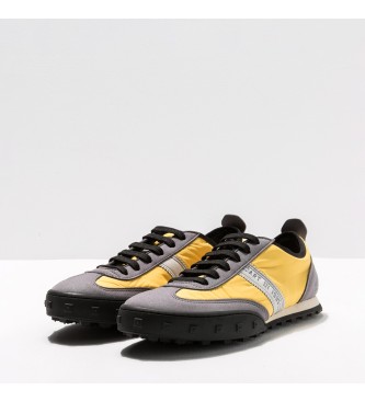 Art Shoes Nylon Yellow-Grey Cross Sky yellow