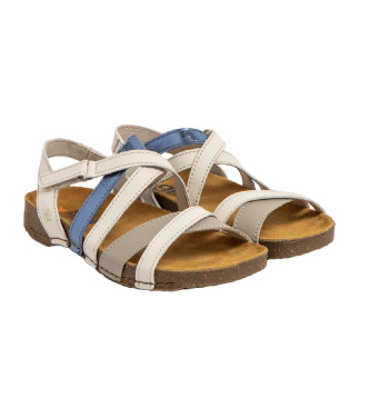 Art Leren sandalen 1116 veelkleurig