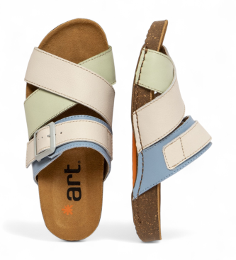 Art Sandalias de piel I Breathe multicolor