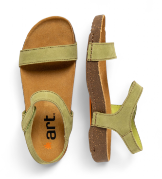 Art Sandales en cuir 1119 I Breathe vert