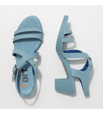 Art Leather sandals Grass Ipanema blue - Heel height 6cm - Esdemarca Store  fashion, footwear and accessories - best brands shoes and designer shoes