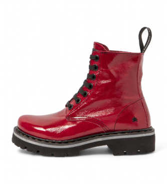 Art Bottines en cuir 1166 Marina rouge