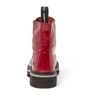 Art Leder-Stiefeletten 1166 Marina rot