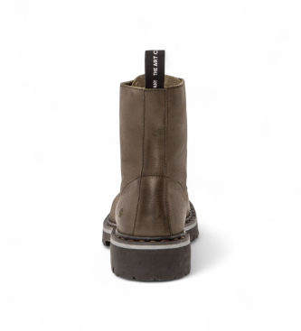 Art Botines de Piel 1166 Marina marrn verdoso