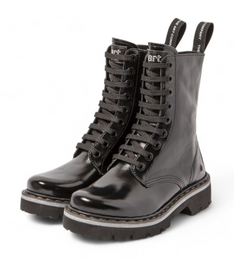 Art Botins em pele 1167 preto