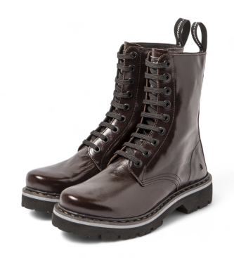 Art Bottines en cuir 1167 marron