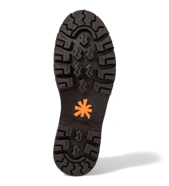 Art Skórzane buty za kostkę 1167 Navy