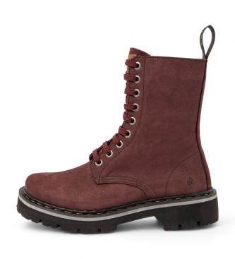 Art Bottines en cuir 1167 Bordeaux