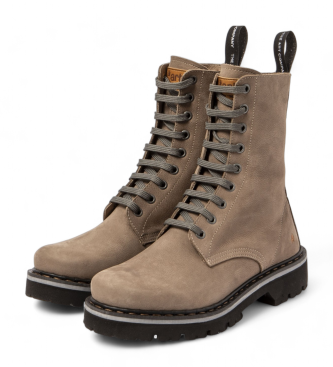 Art Bottines en cuir 1167 Marina taupe